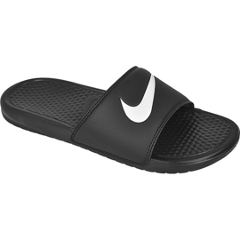 Claquettes Nike Sportswear Benassi Swoosh M 312618-011 noir noir