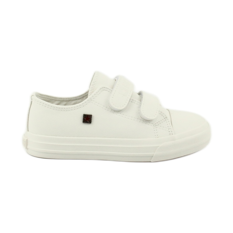 Baskets à scratch Big Star GG374010 blanche