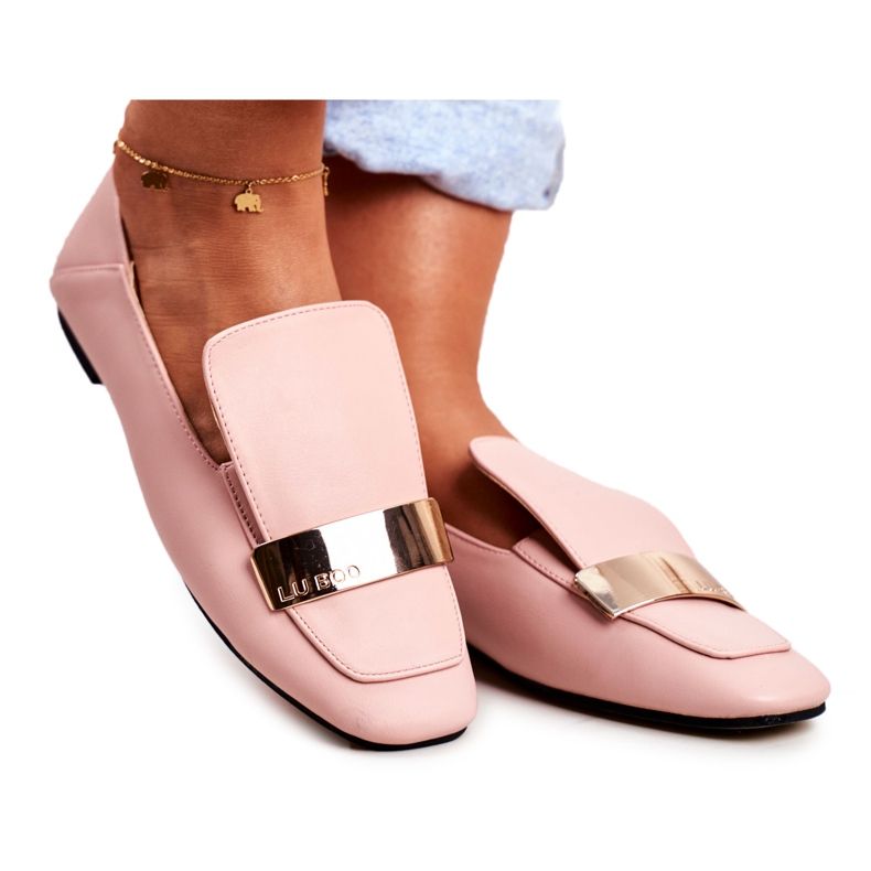 Lu Boo Women's Lords Pink Gold Badge Harlem rose Lu Boo Women's Lords Pink Gold Badge Harlem rose