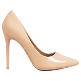 Small Swan Goupilles vernies brun Small Swan Goupilles vernies brun