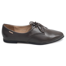 Classique Élégant Chaussures pour femmes Marron Y439 brun