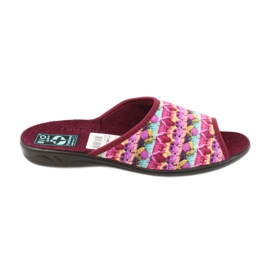 Chaussons en velours Adanex 25604 multicolore