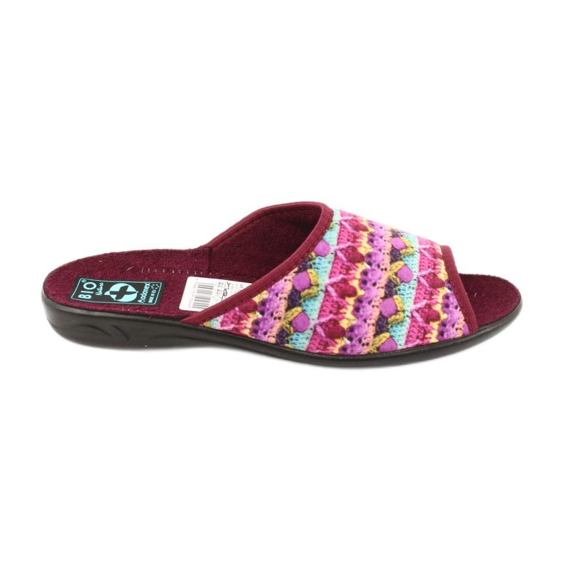 Chaussons en velours Adanex 25604 multicolore