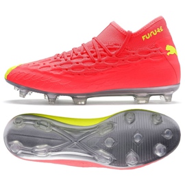 Chaussures de foot Puma Future 5.2 Netfit Osg Evo FG / AG M 106007-01 multicolore jaune