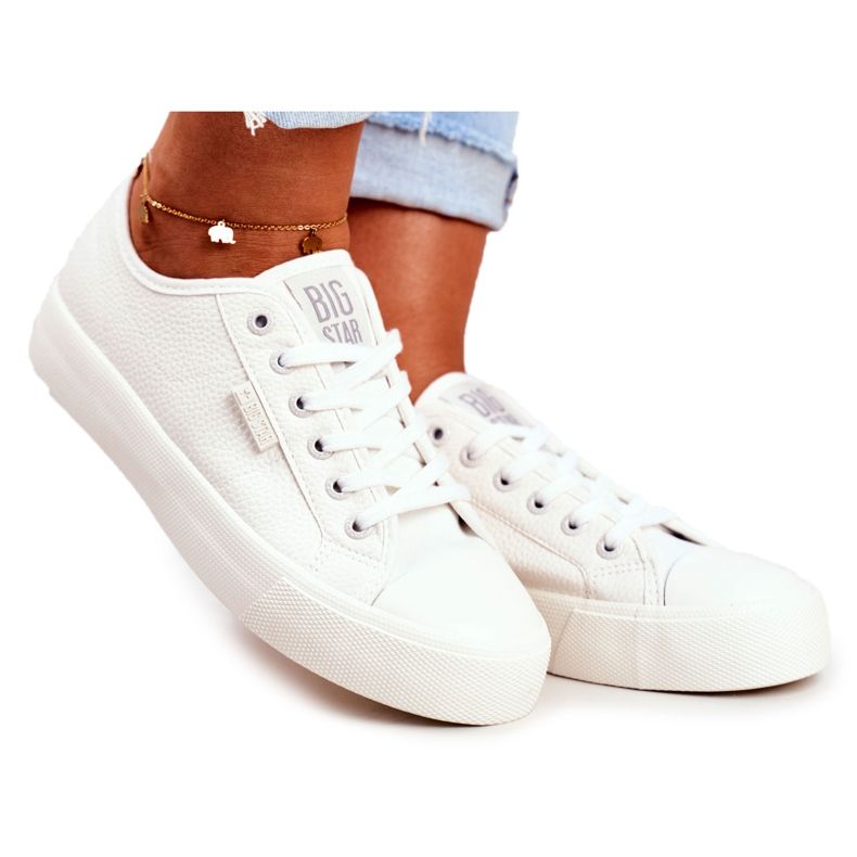 Baskets Femme Big Star Blanc GG274098 blanche Baskets Femme Big Star Blanc GG274098 blanche