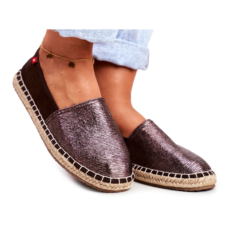 Espadrilles Femme Semelle Tressée Marron Big Star DD274A146 brun