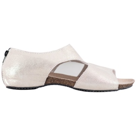 Sandales confortables VINCEZA jaune