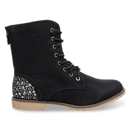 Boots richement décorées 1511-8 noir le noir