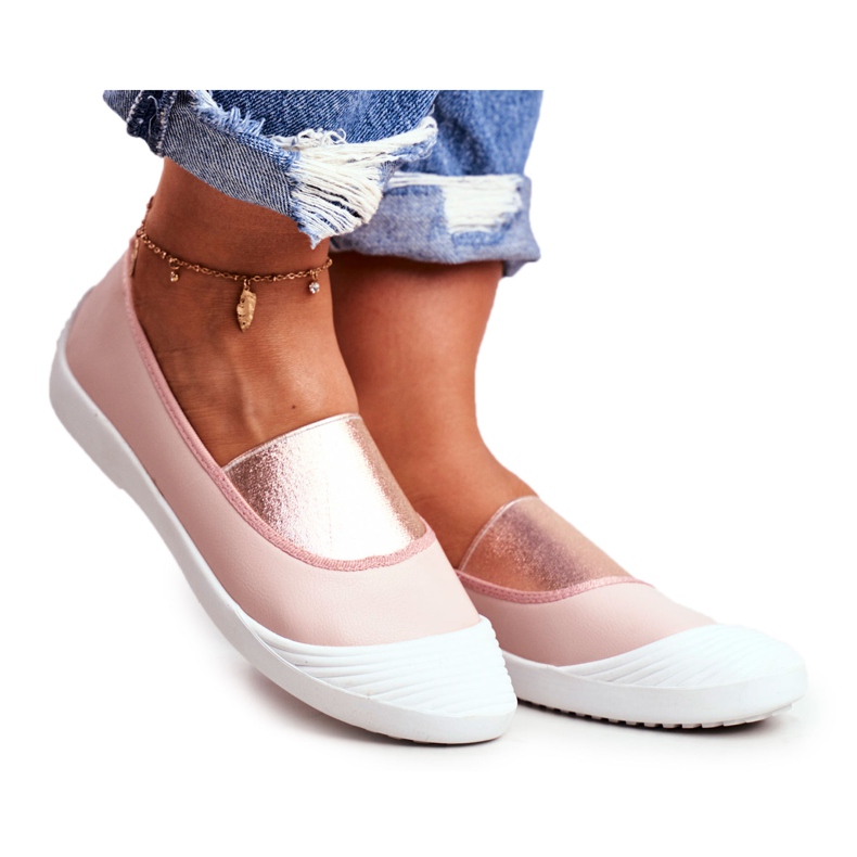 LU BOO Sneakers Slip On Slip-on Sneakers Rose Justy