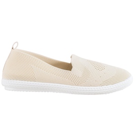 Via Giulia  Baskets ajourées beiges