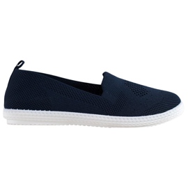 Via Giulia  Baskets ajourées bleu marine Via Giulia  Baskets ajourées bleu marine