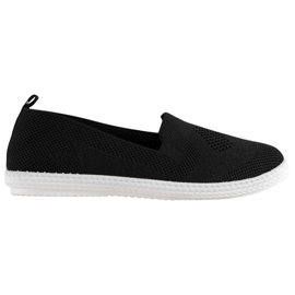 Via Giulia  Baskets noires ajourées le noir