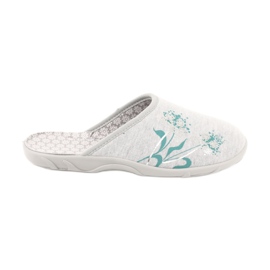 Chaussures femme Befado colorées 235D168 gris vert