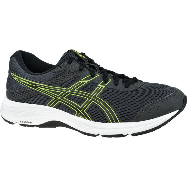 Asics Gel-Contend 6 M 1011A667-022 le noir gris