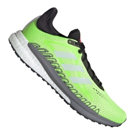 Chaussures de course adidas SolarGlide 3 M FX0100 multicolore gris vert