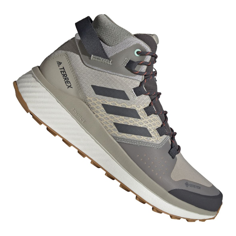 Chaussures Adidas Terrex Folgian Mid Gtx M EF0366 multicolore gris Chaussures Adidas Terrex Folgian Mid Gtx M EF0366 multicolore gris