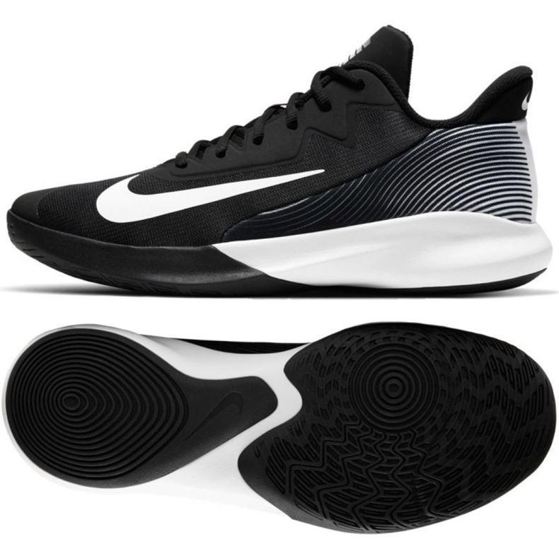 Chaussure de basket-ball Nike Precision Iv M CK1069-001 multicolore le noir