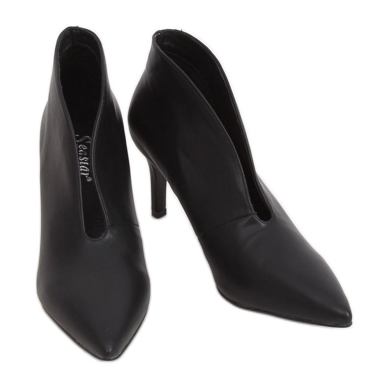 Chaussures noires sur une broche noire NS126P Noir le noir Chaussures noires sur une broche noire NS126P Noir le noir