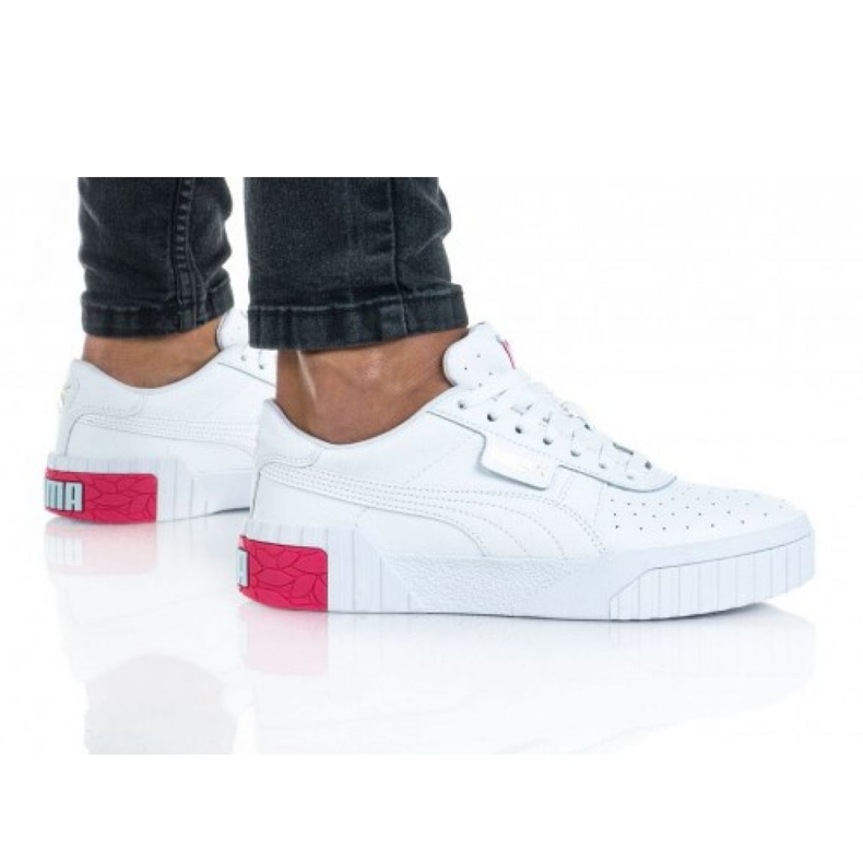 Puma Cali Jr 373155 03 blanche bleu