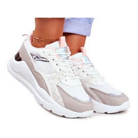 SEA Chaussures de sport pour femmes Baskets Blanc Martina