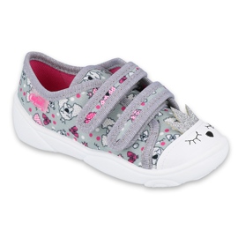 Chaussures pour enfants Befado 907P117 rose gris