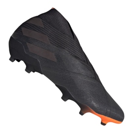Chaussures de football Adidas Nemeziz 19+ Fg M EH0566 noir noir