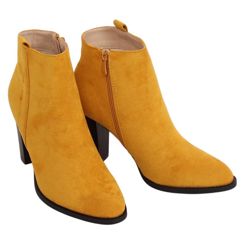 Talons hauts classiques UK09P Jaune miel multicolore