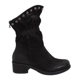 Bottes noires pour femmes ST06P Noir le noir