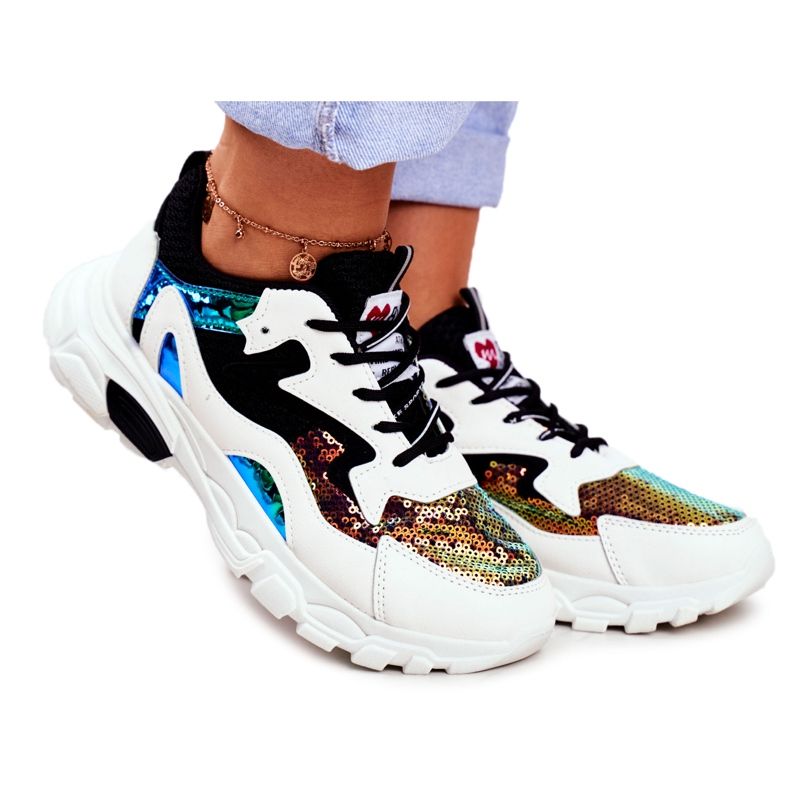 Chaussures de Sport Femme Lu Boo Noir Dazzle Me le noir