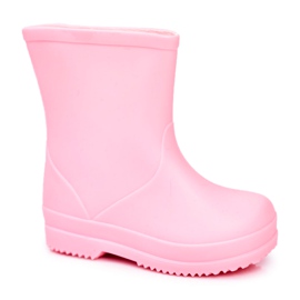 Galoches en caoutchouc classique rose berceuse pour enfants Galoches en caoutchouc classique rose berceuse pour enfants