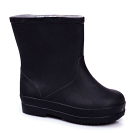 Galoches en caoutchouc noir pour enfants Berceuse classique