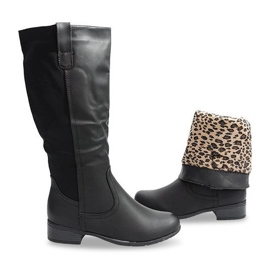 Bottes hautes isolées 8524 Noir