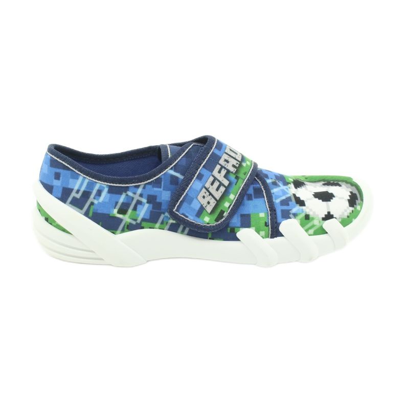 Chaussures pour enfants Befado 273Y291 bleu multicolore vert