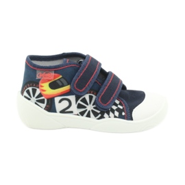 Chaussures enfant Befado orange 212P061 rouge bleu marine bleu multicolore