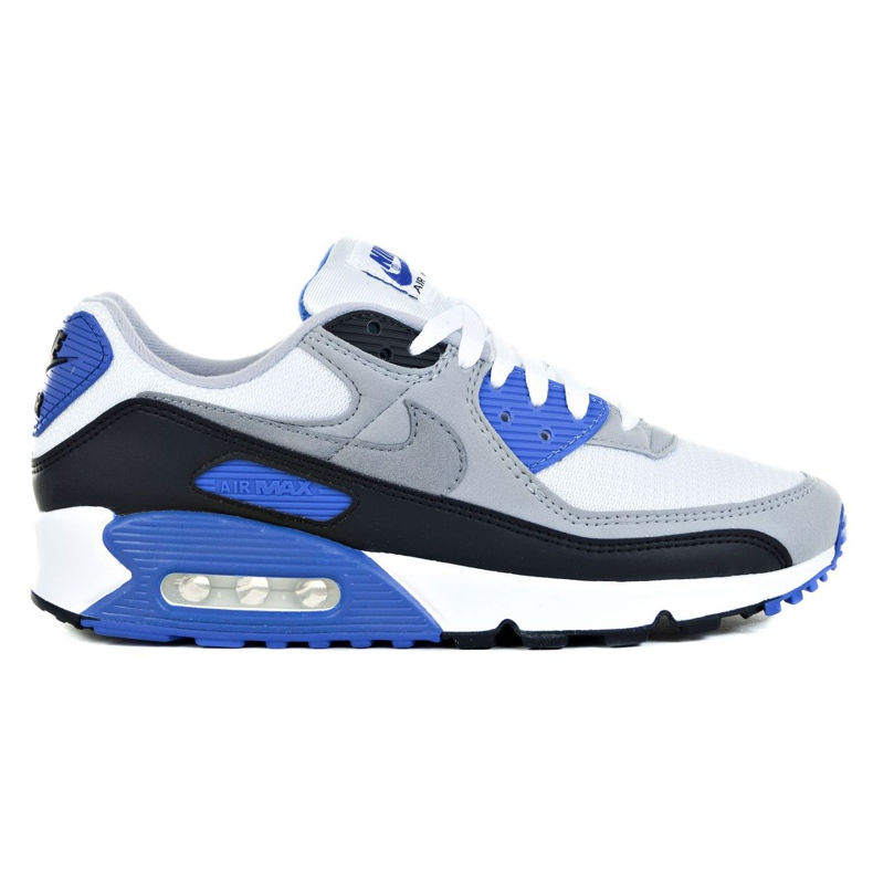 Nike Air Max 90 M CD0881-102 blanche le noir bleu gris