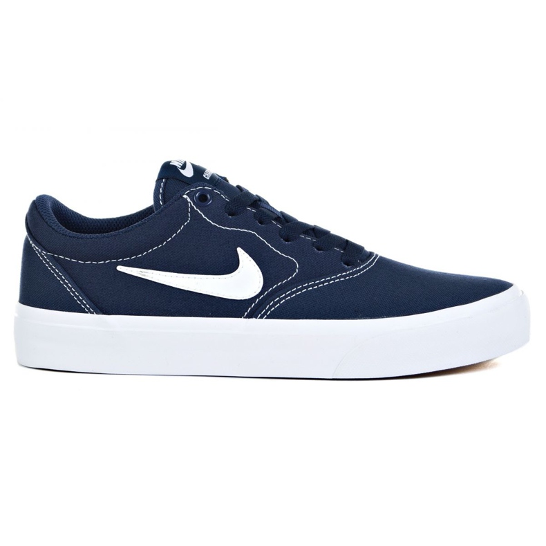 Chaussures Nike Sb Charge Cnvs Jr CQ0260-400 bleu marin gris