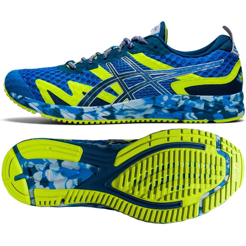 Chaussures de course Asics Gel-Noosa Tri M 1011A673-400 bleu vert