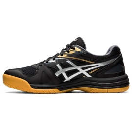 Asics Upcourt 4 1071A053-001 chaussures de volley-ball noir noir