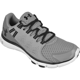 Under Armour Micro G Limitless Trening M 1264966-035 chaussures d'entraînement le noir gris Under Armour Micro G Limitless Trening M 1264966-035 chaussures d'entraînement le noir gris