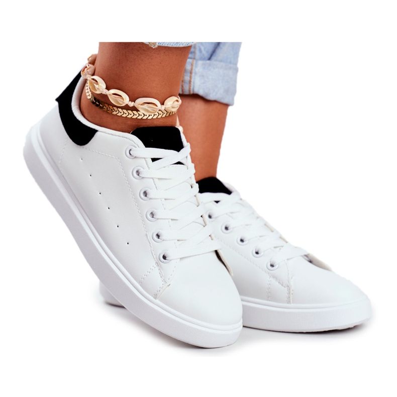 PS1 Chaussures de sport pour femmes blanches avec un talon noir Milly le noir PS1 Chaussures de sport pour femmes blanches avec un talon noir Milly le noir