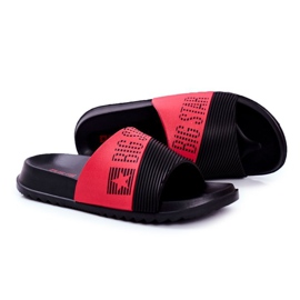 Chaussons Homme Big Star Caoutchouc Noir GG174913 rouge