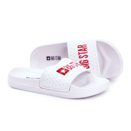 Chaussons Enfant Big Star Blanc Matelassé GG374803