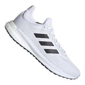 Chaussures de course adidas SolarGlide 3 M FU8998 blanche gris