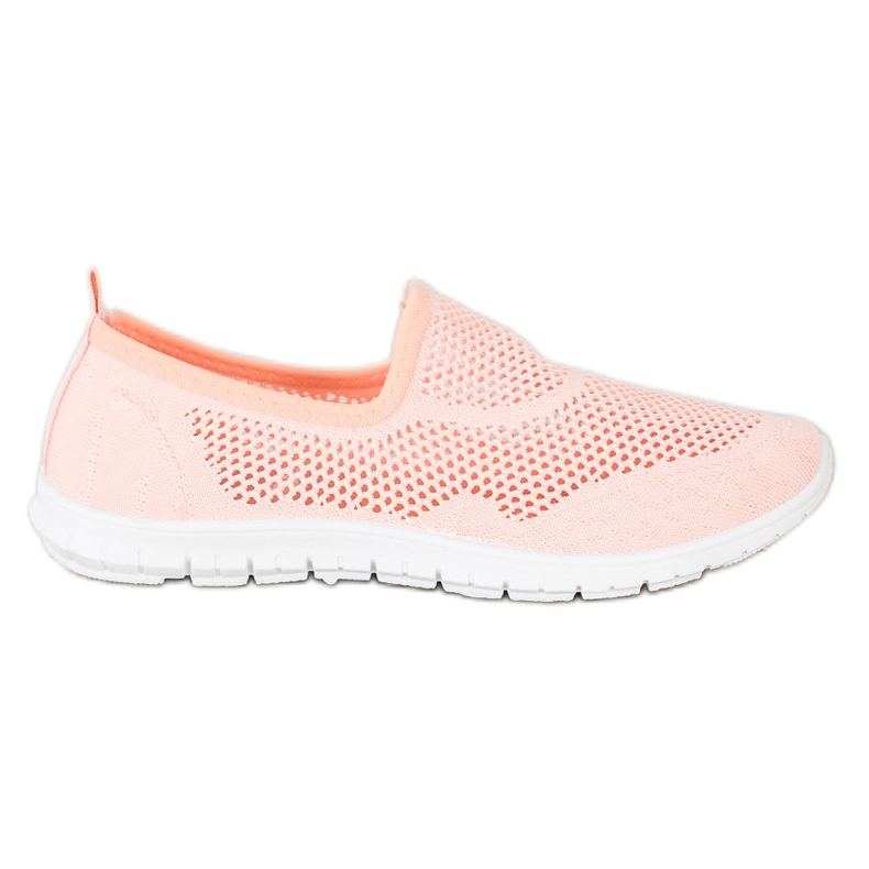 Bona Slipons Ajourés orange