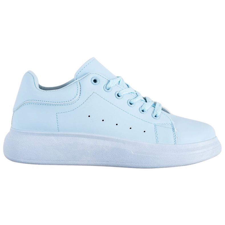 SHELOVET Baskets bleues sur la plate-forme