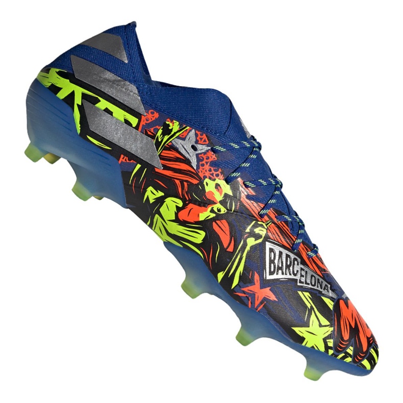 Chaussures de football Adidas Nemeziz Messi 19.1 Fg M EH0557 multicolore multicolore Chaussures de football Adidas Nemeziz Messi 19.1 Fg M EH0557 multicolore multicolore