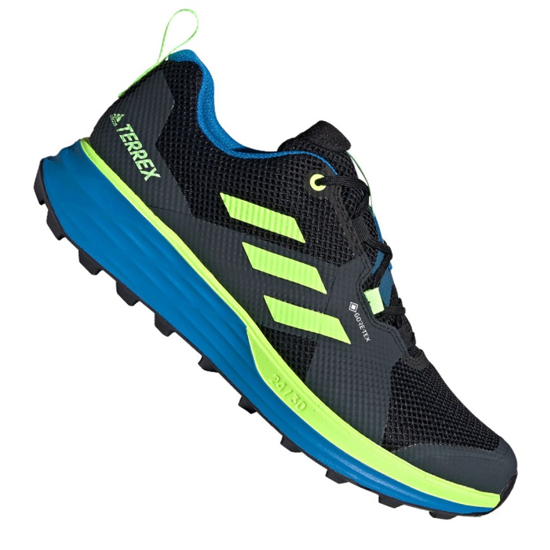 Chaussures Adidas Terrex Two Gtx M FV8102 le noir vert