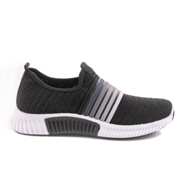 Chaussures de sport à enfiler TL502 noires le noir