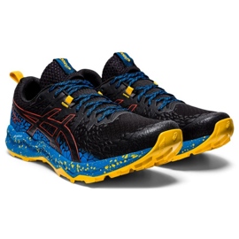 Chaussures de course Asics FujiTrabuco Lyte M 1011A700-002 bleu multicolore