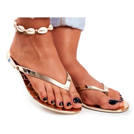 Lu Boo Tongs Métalliques Or Eltoro Ii gat. doré